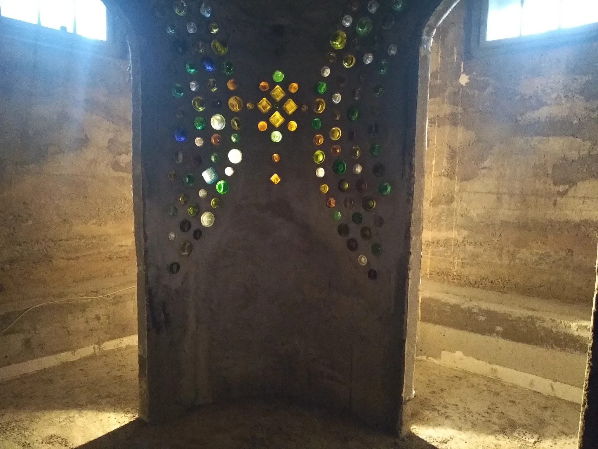 Handgemachte Wandgestaltung im Petit Hamam